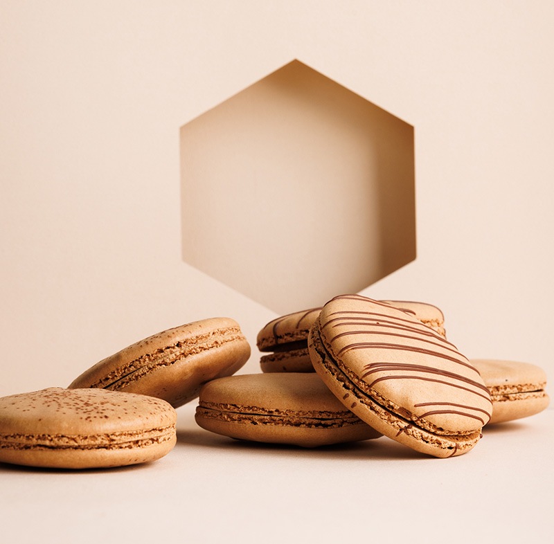 マカロン ショコラ 6個入り（インド・ホンジュラス・エクアドル）