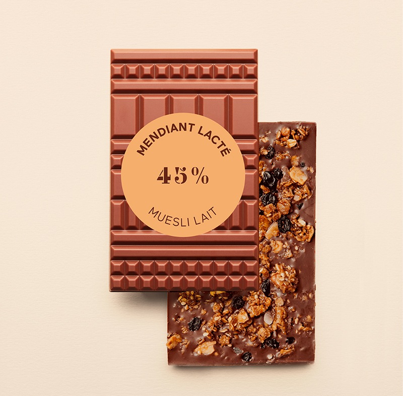 マンディアン オ・レ 45％ ミューズリー｜LE CHOCOLAT ALAIN DUCASSE