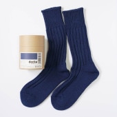 decka Quality socks デカクォリティソックス Cased Heavyweight Plain Socks ケースドヘビーウェイトプレインソックス de-01 靴下 無地ソックス ユニ