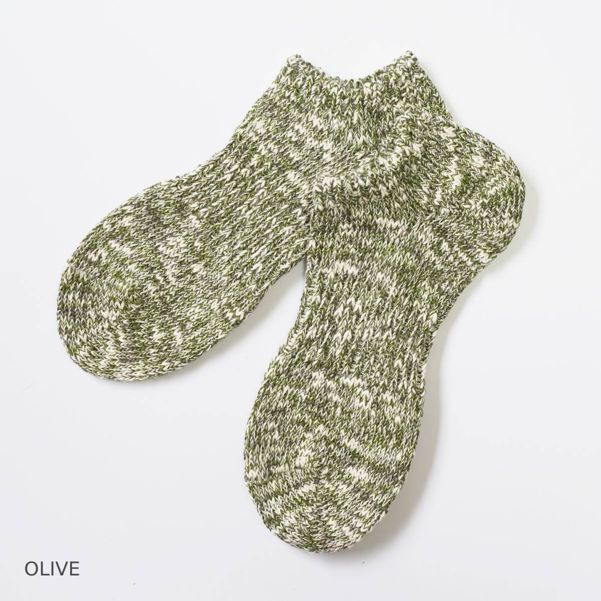 その他 hope A HOPE HEMP アホープヘンプ スラブネップ無地スニーカーソックス HSX