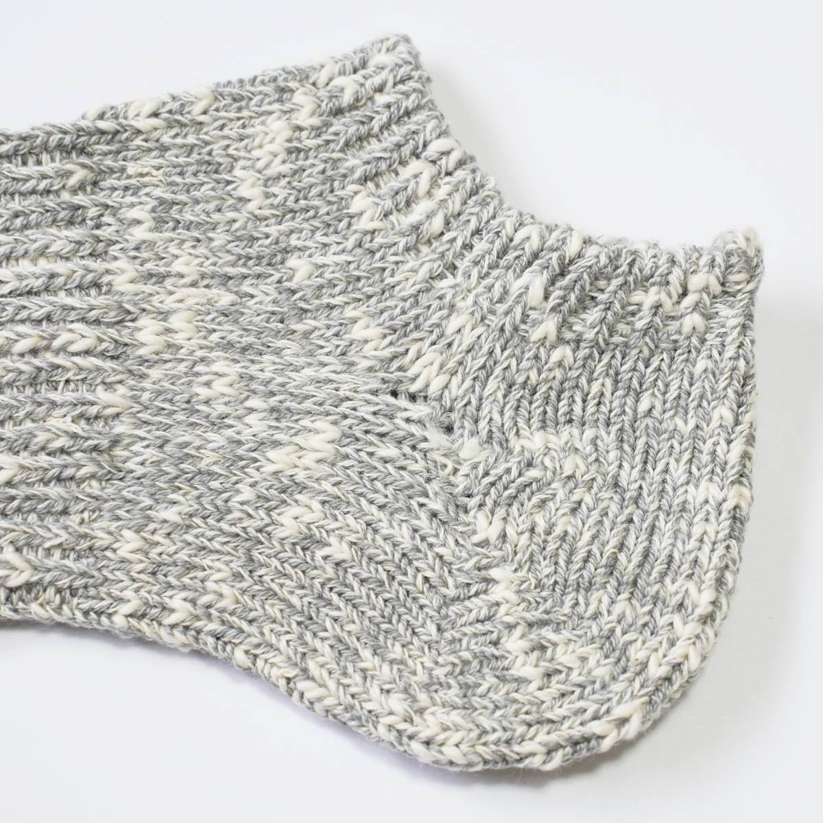 A HOPE HEMP アホープヘンプ スラブネップ無地スニーカーソックス HSX