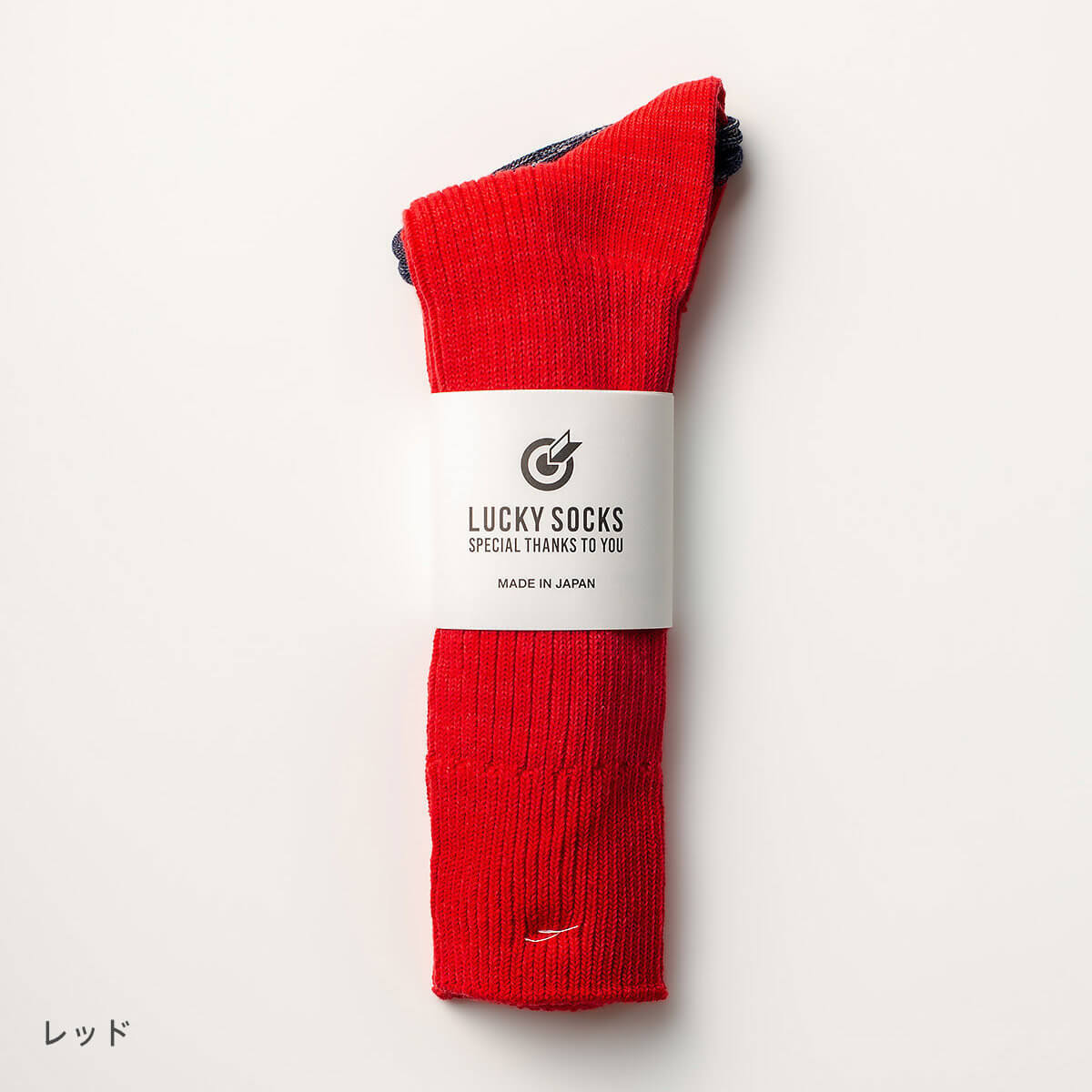 LUCKY SOCKS/ラッキーソックス】Smooth Rib Socks スムースリブ