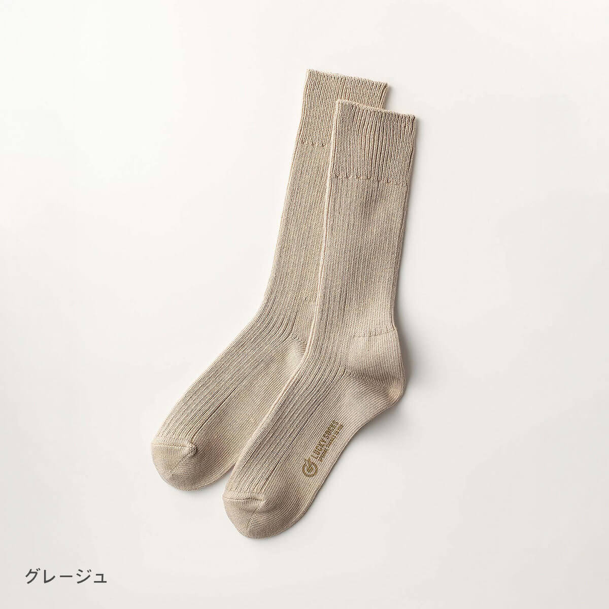 LUCKY SOCKS/ラッキーソックス】Smooth Rib Socks スムースリブ