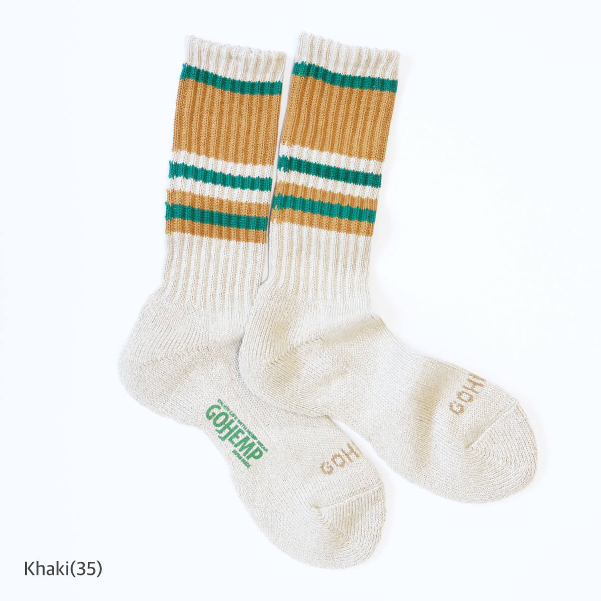 ANONYMOUSISM アノニマスイズム ゴーヘンプ Random Stripe Pile Crew