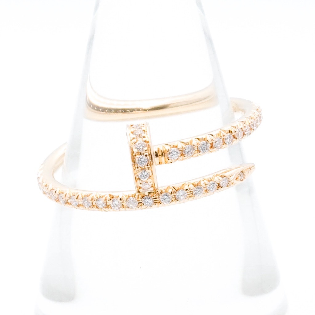 ジュストアンクル リング 16号 SM YG ダイヤ | CARTIER | LE