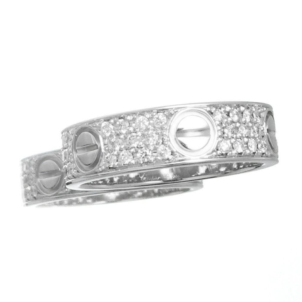 カルティエ　ラブリングWG ラブリング 15号 WG ダイヤ | CARTIER | LE MIRAIS Collection