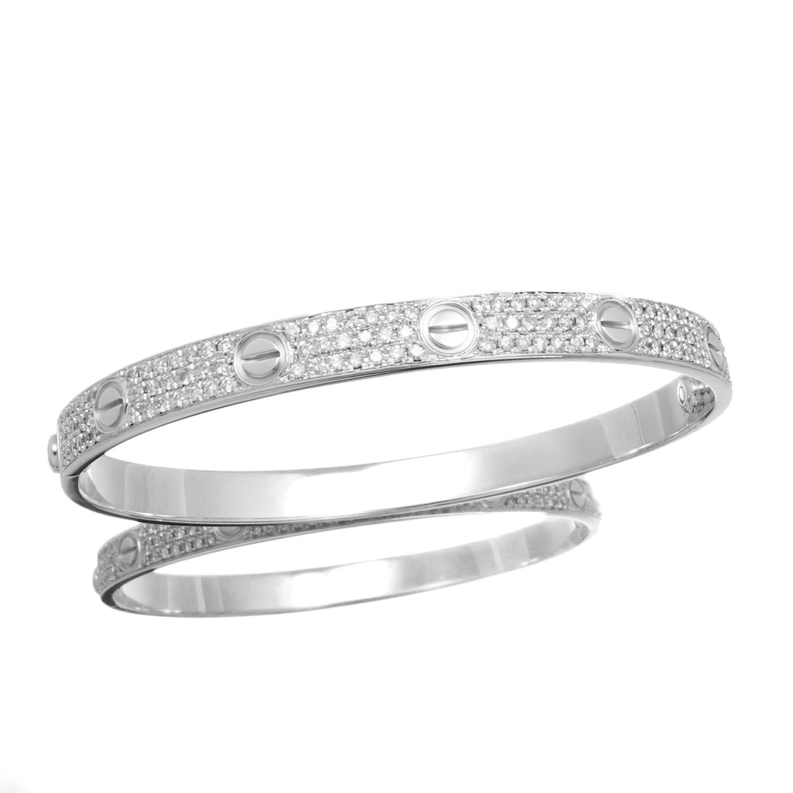 Aラブブレス ラブブレス #19 WG ダイヤ | CARTIER | LE MIRAIS Collection リ