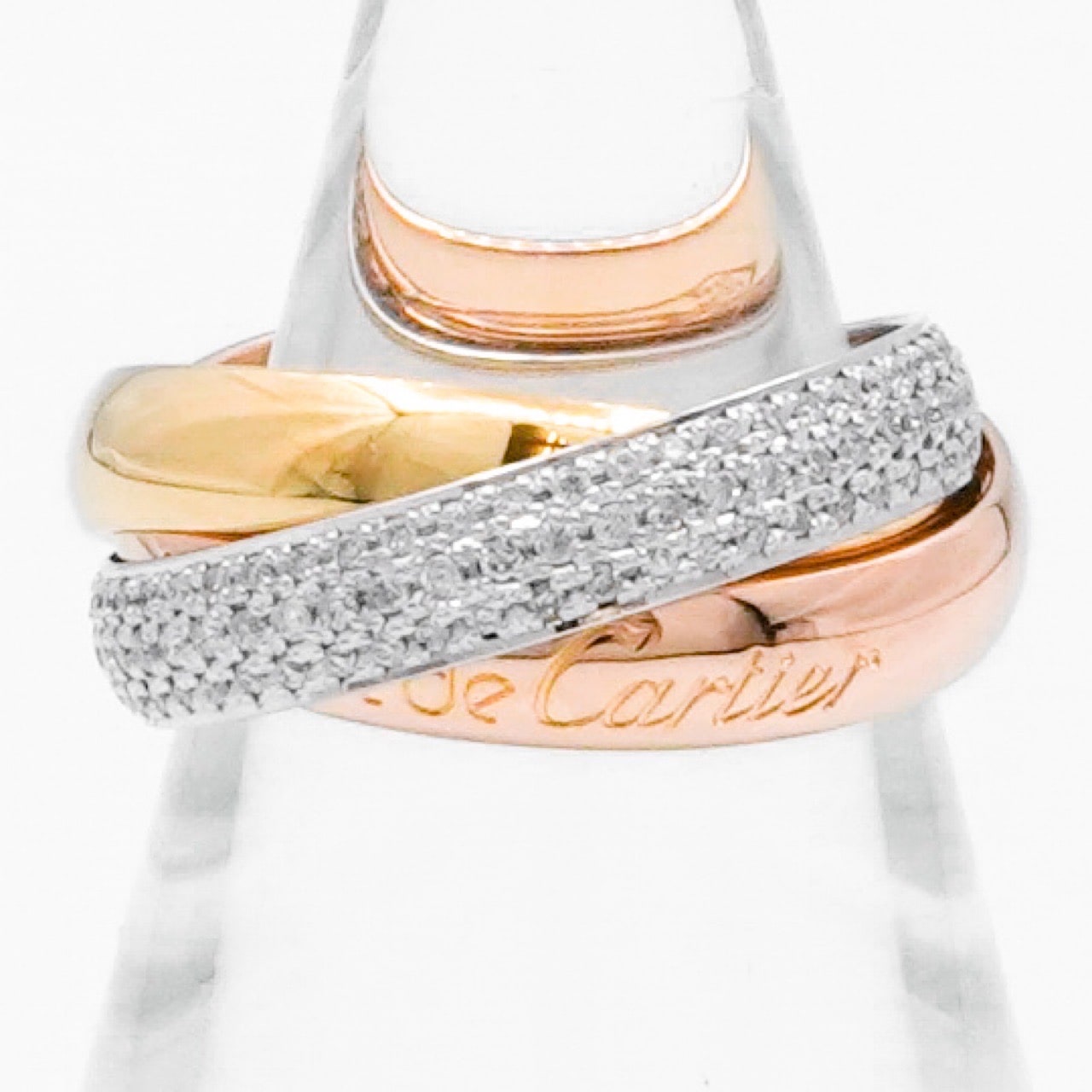 ミニラブリング 10号 YG ダイヤ | CARTIER,CARTIER RING（指輪