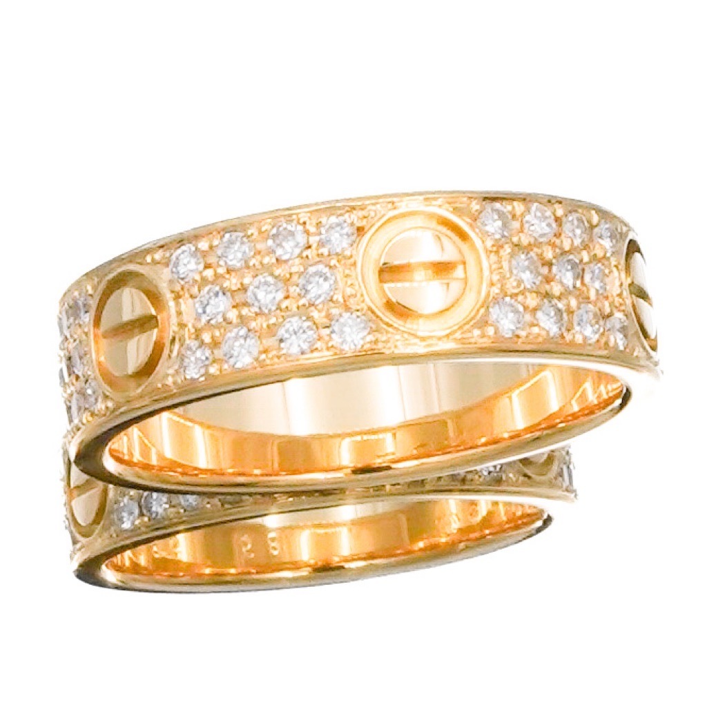 【みっちゃん】Cartier ラブリング イエローゴールド 6号 みっちゃん】Cartier ラブリング イエローゴールド 6号 Cartier
