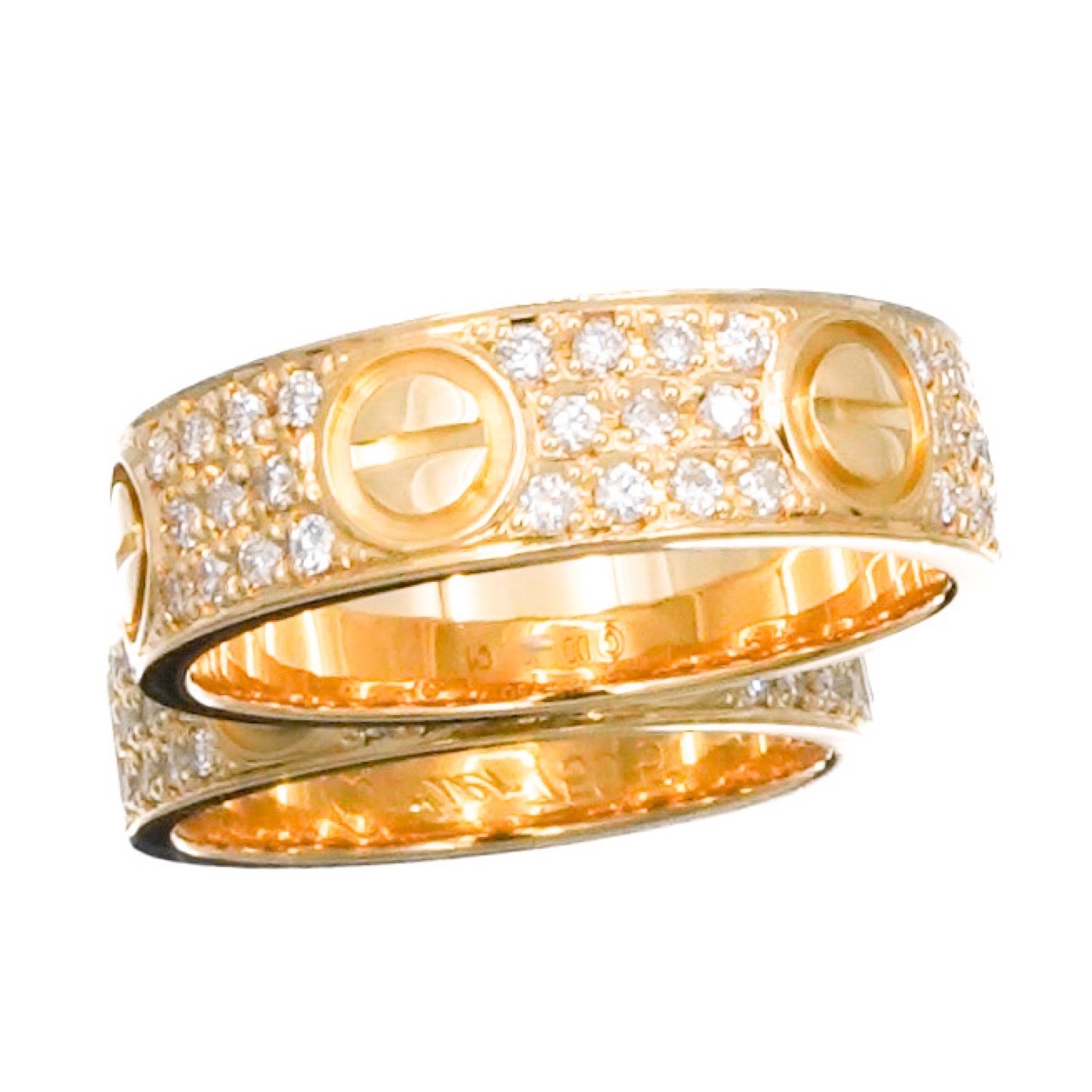 Cartier Loveリング 11号 CARTIER カルティエ ラブリング リング 指輪 11号 18金 K18ピンク