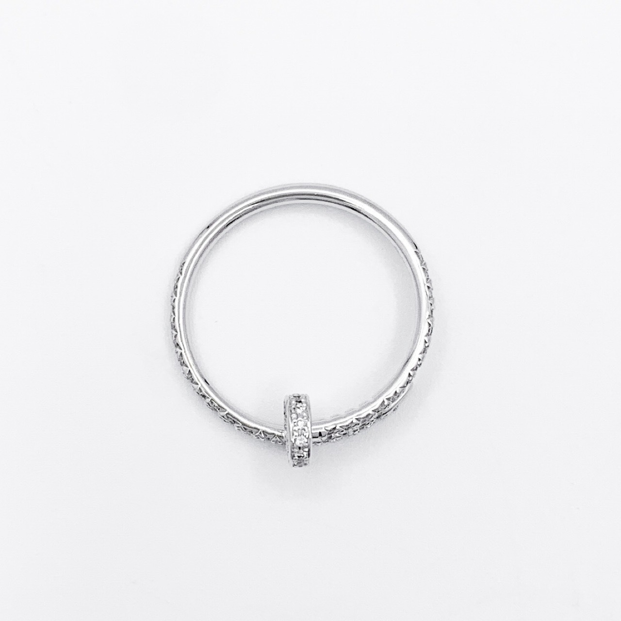 ジュストアンクル リング 17号 SM WG ダイヤ | CARTIER | LE