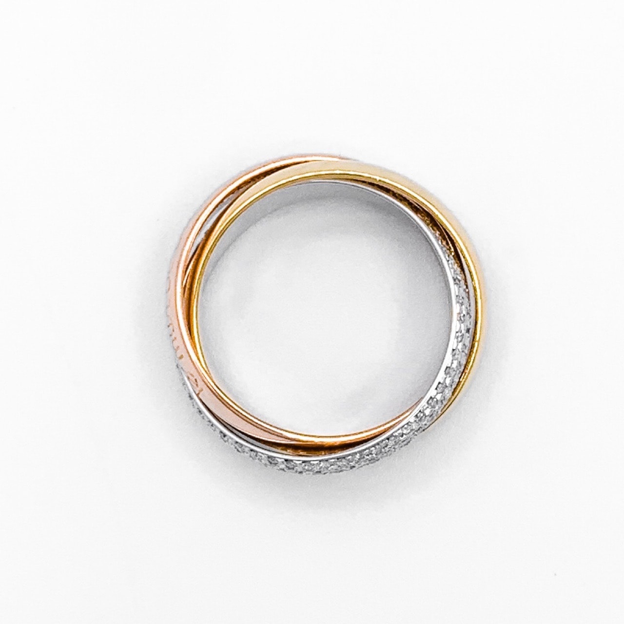 トリニティリング 8号 ダイヤ | CARTIER | LE MIRAIS Collection