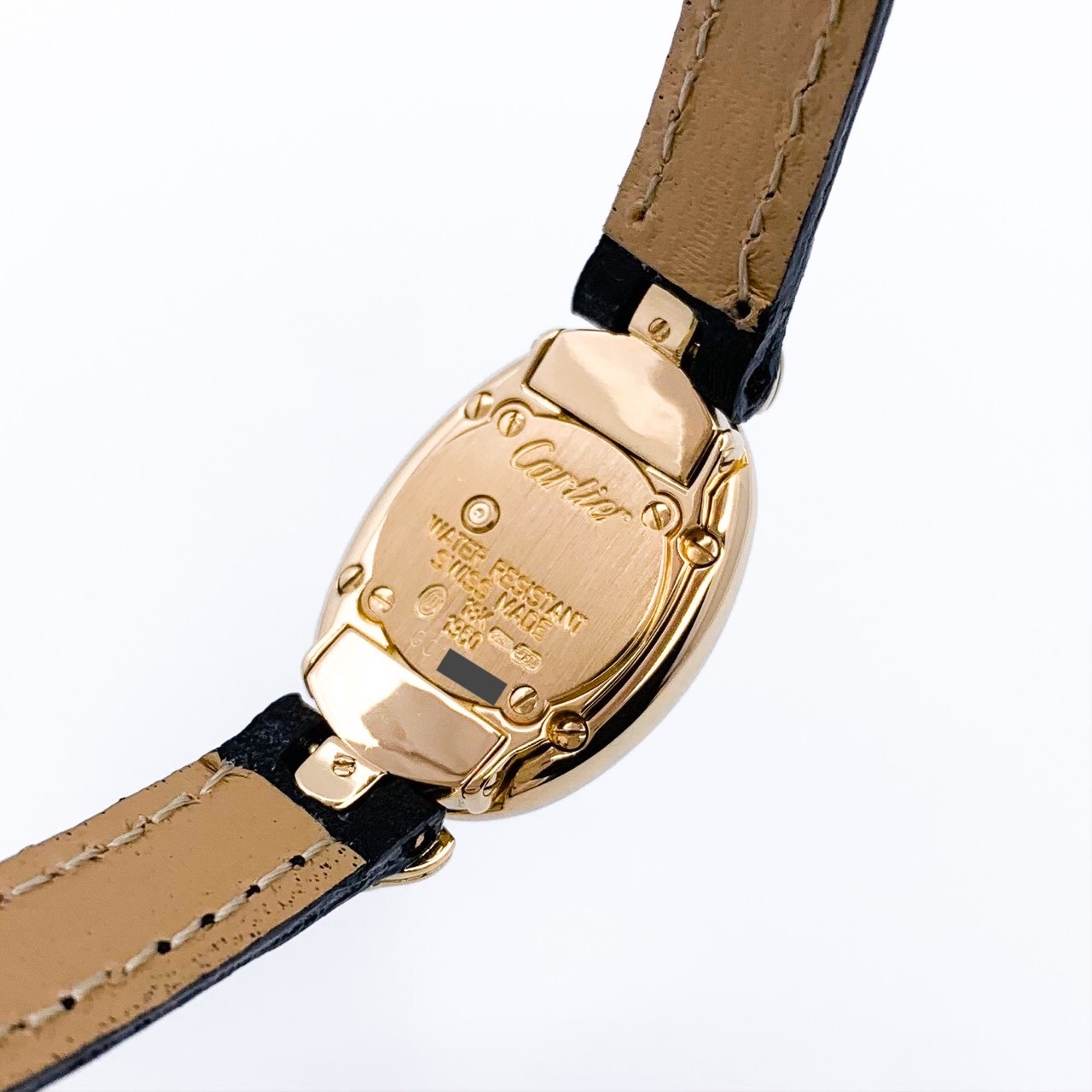 管89 カルティエ Cartierミニベニュワール用 K18YG コマ 750