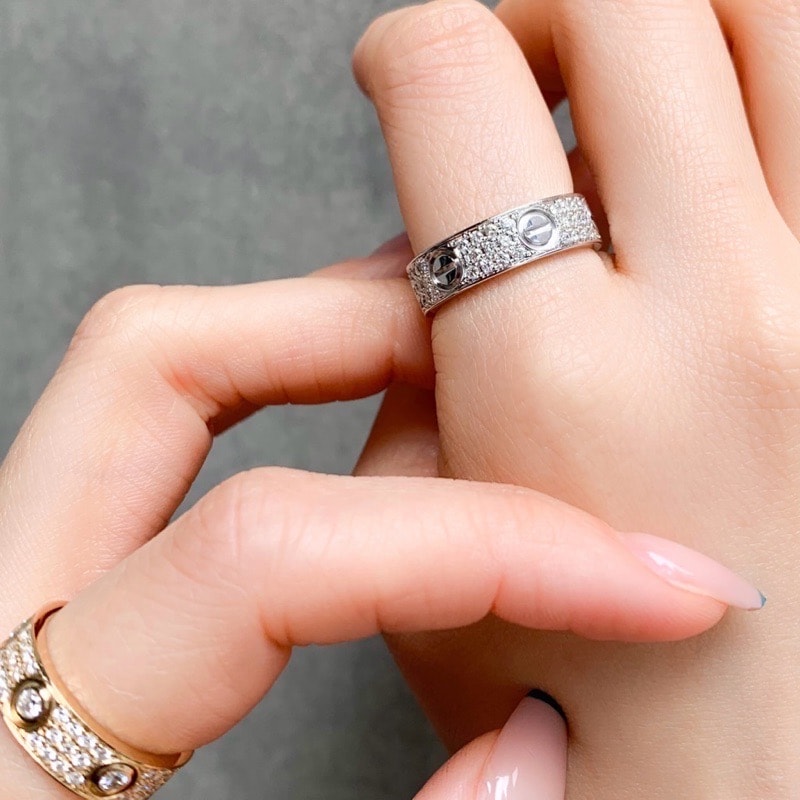 ラブリング 10号 Pt ダイヤ | CARTIER | LE MIRAIS Collection