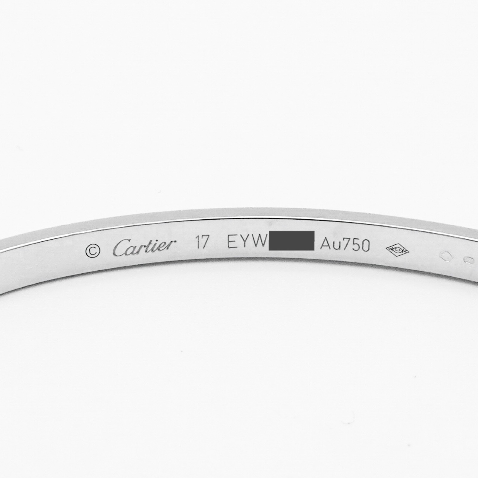 ラブブレス #17 SM WG ダイヤ | CARTIER | LE MIRAIS Collection