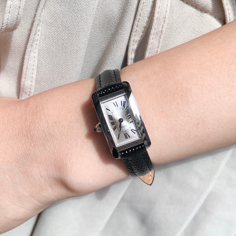 タンクアメリカン ミニ SS レザー | CARTIER | LE MIRAIS