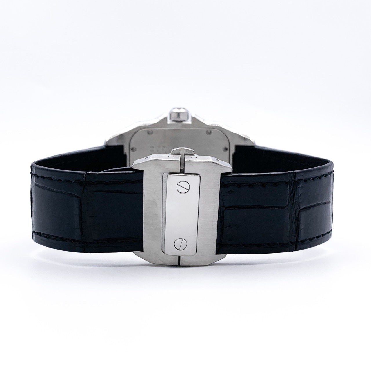 〇Cartier サントス 100 LM 2656 革ベルト FZ8118 カルティエ サントス100・LMサイズ 革ベルト - 腕時計専門店THE