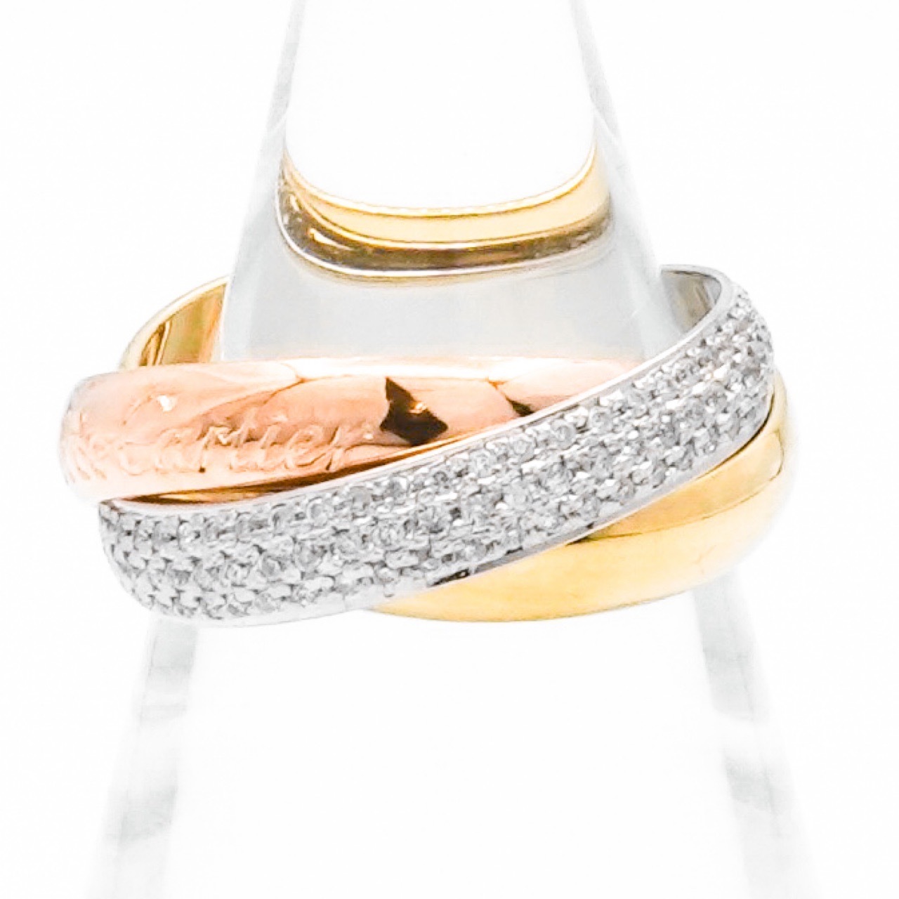 トリニティリング 9号 ダイヤ | CARTIER | LE MIRAIS Collection