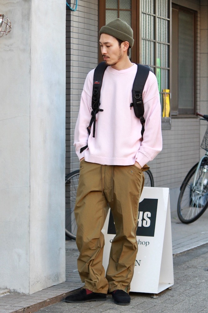tone トーン TO-AW18-P06 RETRO RELAX PANTS