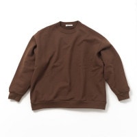 coupronde (ץ) | SUVIN COTTON SWEAT (󥳥åȥ󥹥å) - BROWN