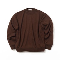 coupronde (ץ) | WOOL SILK CASHMERES KNIT (륷륯ߥ˥å) - BRN