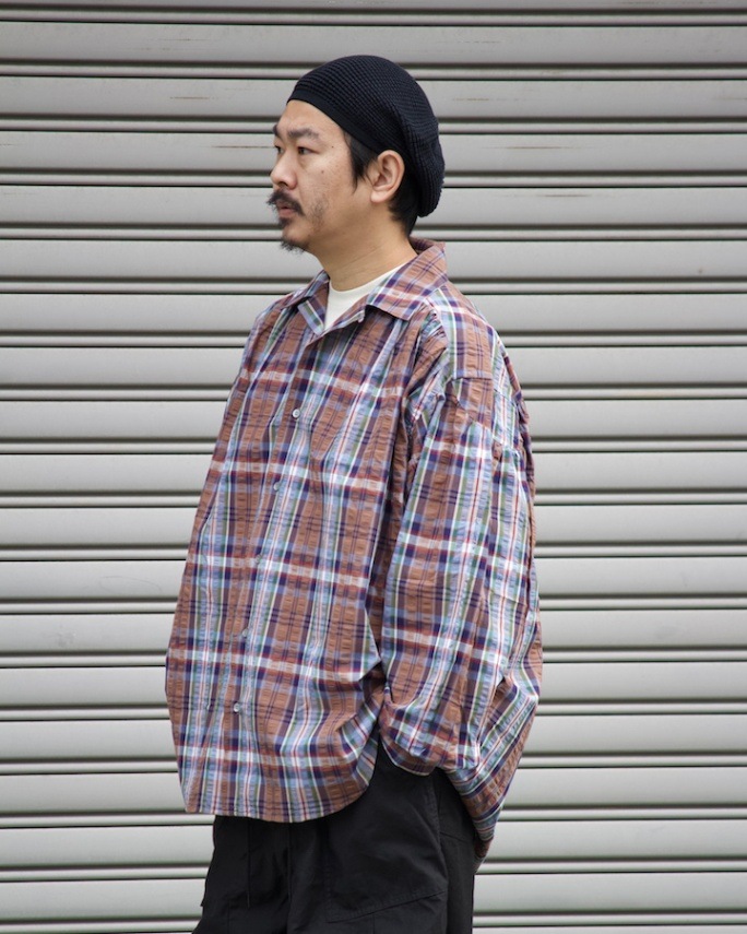 AiE ペインターシャツ バーバリーチェック｜メンズ 