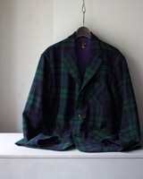 NEEDLES (ˡɥ륺) | Loafer Jacket - Wool Tartan Plaid (ե㥱å - 륿ץ쥤) - Blackwatch