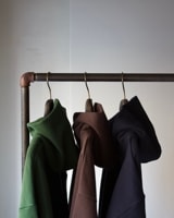 coupronde (ץ) | hoodie (աǥ) - green , brown , navy