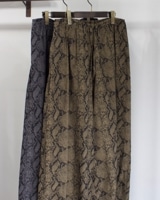 NEEDLES (ˡɥ륺) | H.D. Pant - PE/C Python Jacquard (ҥǥѥ - ѥ󥸥㥬 ) - A-Brown , B-Grey