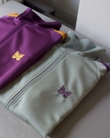 NEEDLES (ˡɥ륺) | Track Jacket - Poly Smooth (ȥå㥱å - ݥꥨƥ륹ࡼ) - B - SAX , C - PURPLE