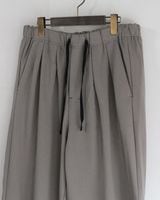 ANCELLM (󥻥) | TUCK SWEAT PANTS (ååȥѥ) - GRAY , BLACK