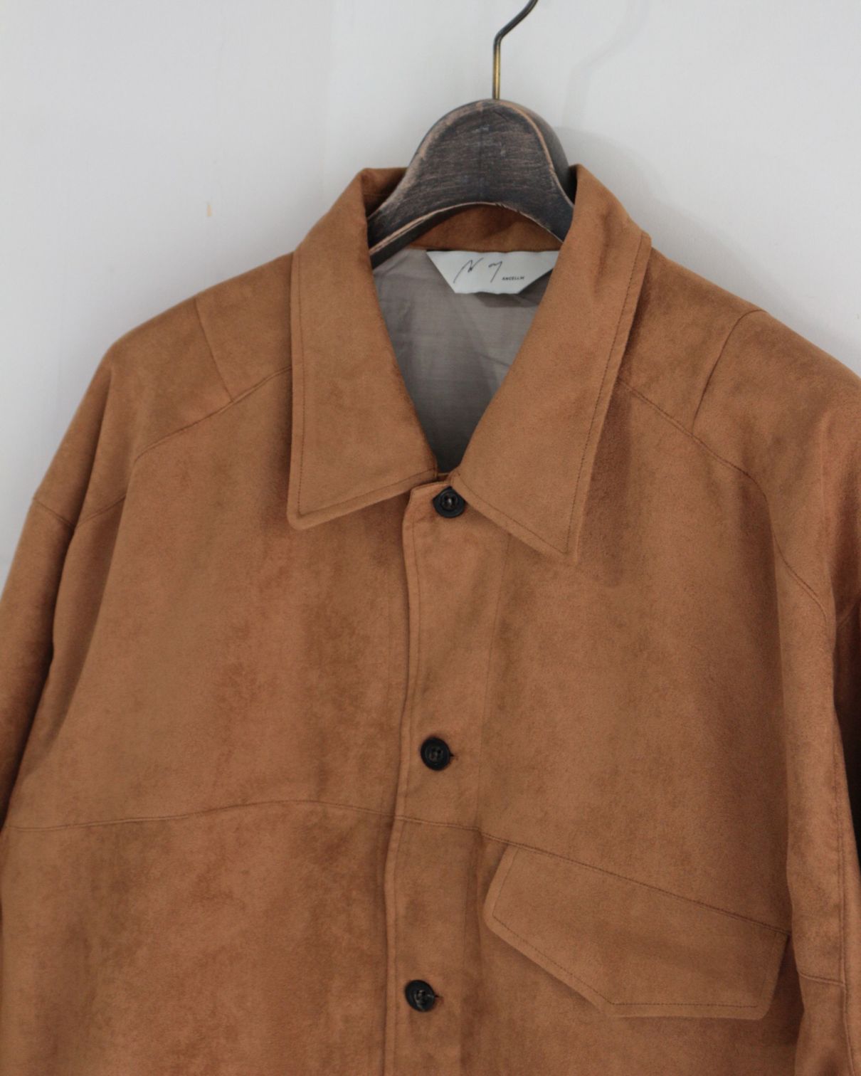 ANCELLM (アンセルム) | VEAGAN SUEDE WORK SHIRT BLOUSON