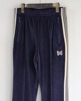 NEEDLES(ˡɥ륺) | Narrow Track Pant - C/Pe Velour(ʥȥåѥ-åȥ/ݥꥨƥ٥) - NAVY