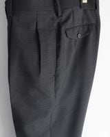 MAATEE&SONS (ޡƥɥ) | FOREVER SLACKS TYPE2 (ʱ󥹥åף) - C/04 CHACOAL