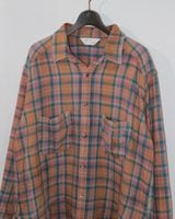 ANCELLM (󥻥) | NEL CHECK OVER WORK SHIRT - 