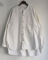 ANCELLM (���󥻥��) |  DENIM BAND COLLAR SHIRT