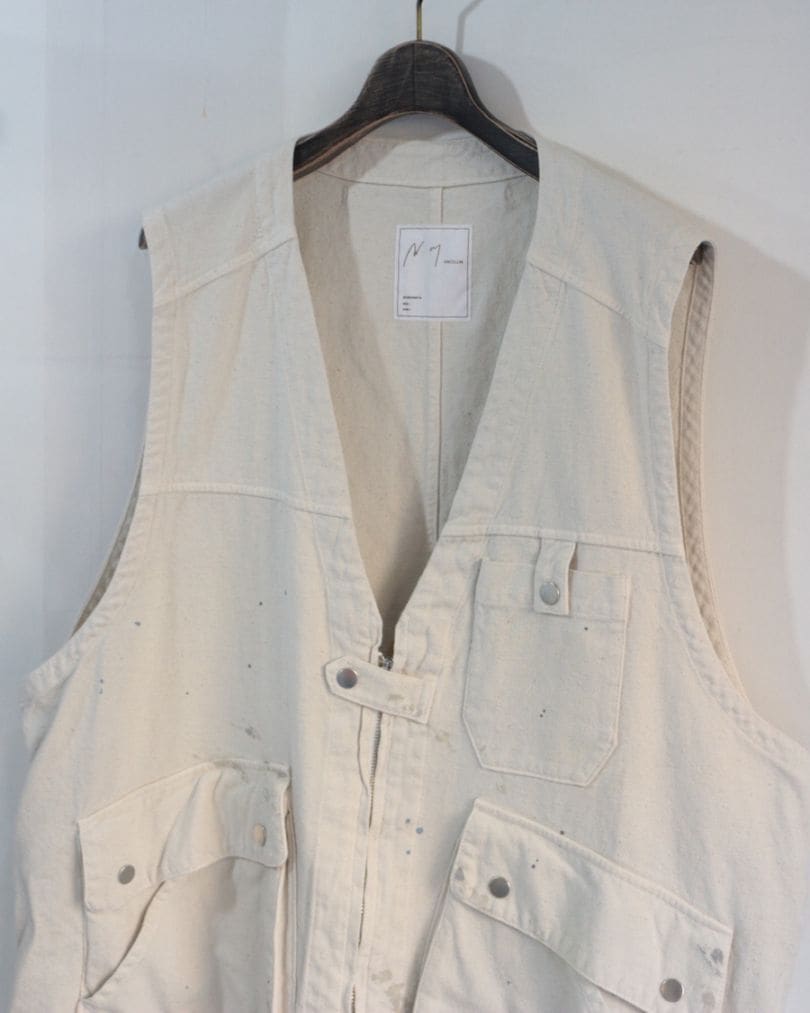 ANCELLM (アンセルム) | C/R DUCK UTILITY VEST