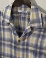 MAATEE&SONS (�ޡ��ƥ�������ɥ���) | op collar shirts "RAYON SILK WHITE OMBRE"
