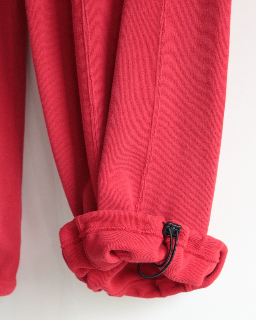 ANCELLM (󥻥) | SWITCHING SMOOTH KNIT PANTS (å󥰥ࡼ˥åȥѥ) - RED
