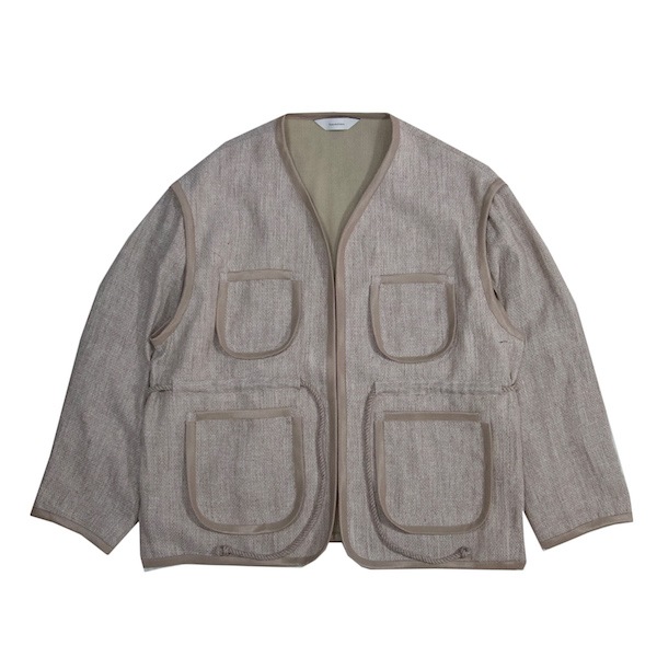 美品】サスクワァッチファブリックス レザー切替ハンティング 