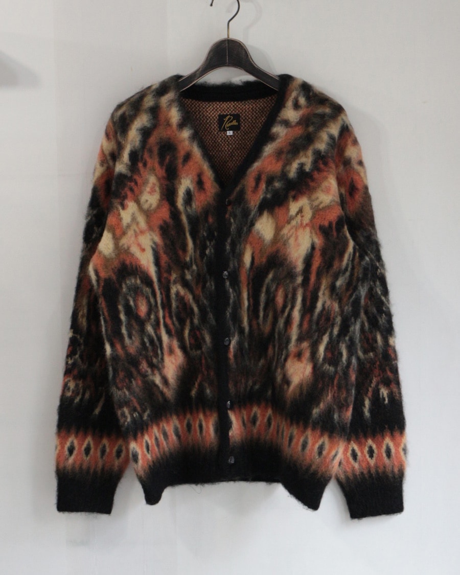NEEDLES (ˡɥ륺) | Mohair Cardigan - Paisley (إǥ - ) - Black
