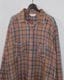 ANCELLM (󥻥) | NEL CHECK OVER WORK SHIRT - 