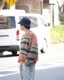 Sasquatchfabrix. (率åե֥å) | MESH KNIT " MEX BORDER " (å˥å) - LIGHT BROWN , NAVY