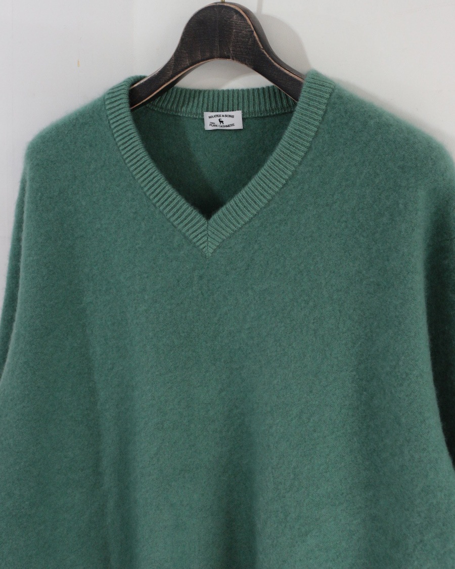 MAATEE&SONS (�ޡ��ƥ�������ɥ���) | CASHEMERE ���� V SWEATER