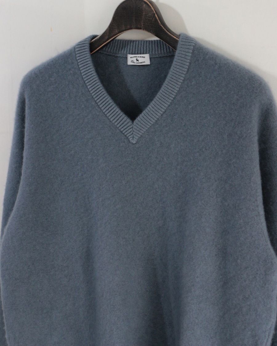 MAATEE&SONS (�ޡ��ƥ�������ɥ���) | CASHEMERE ���� V SWEATER