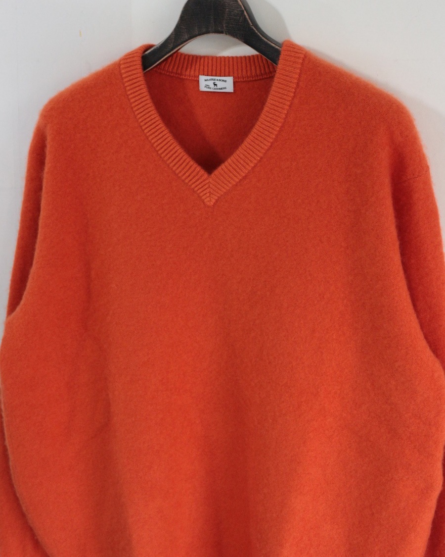 MAATEE&SONS (�ޡ��ƥ�������ɥ���) | CASHEMERE ���� V SWEATER
