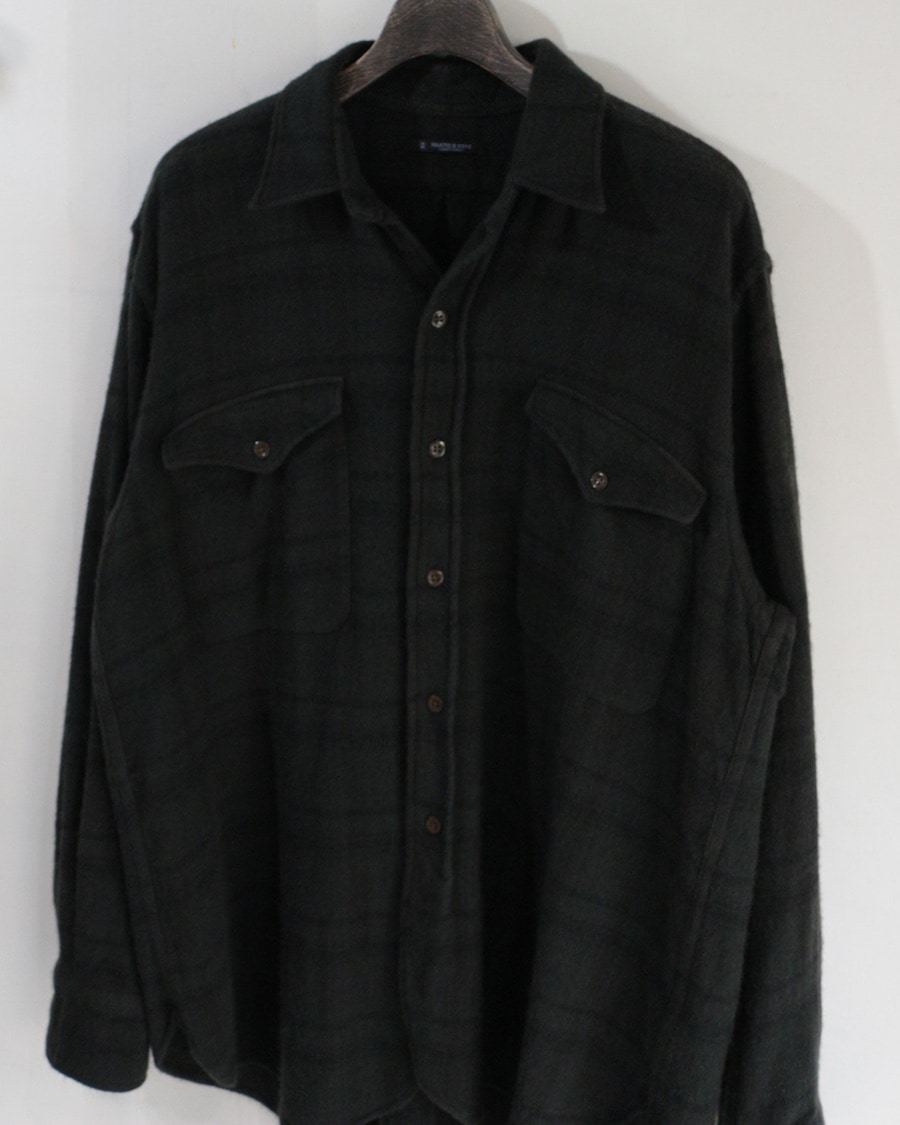 MAATEE&SONS サイズ2 CASHEMERE NEL SHIRTS MAATEE&SONS (マーティーアンドサンズ) | CASHEMERE NEL SHIRTS