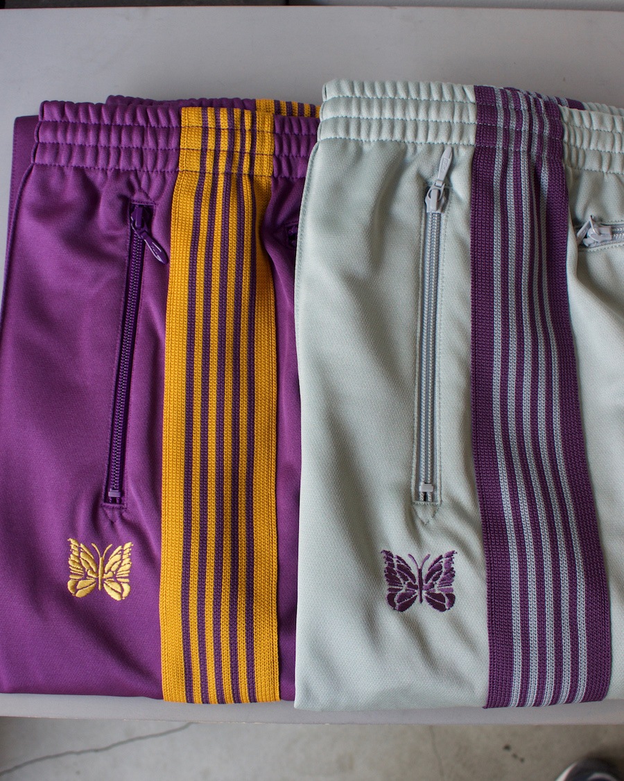 NEEDLES (ˡɥ륺) | Track Pant - Poly Smooth (ȥåѥ - ݥꥨƥ륹ࡼ) - B - SAX , C - PURPLE