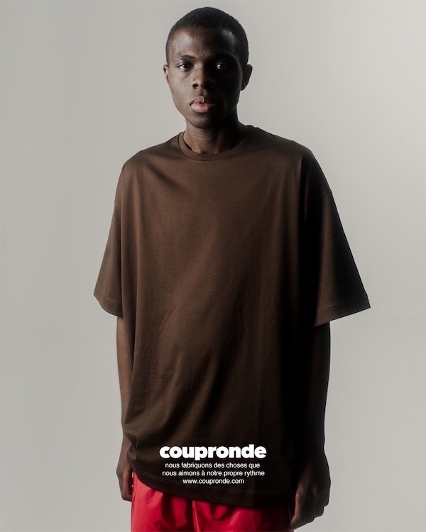 coupronde (�����ץ����) | SHORT SLEEVE TEE (���硼�ȥ��꡼�֥ƥ���) - SEPIA BROWN