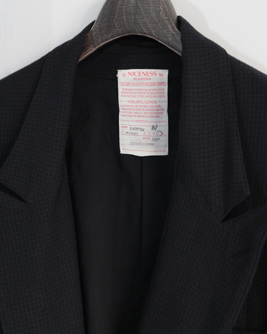 NICENESS (�ʥ����ͥ�) |  S.MORTON / S.�⡼�ȥ� (S140 ���֥�֥쥹�ȥ����֥��㥱�å�)  BLACK